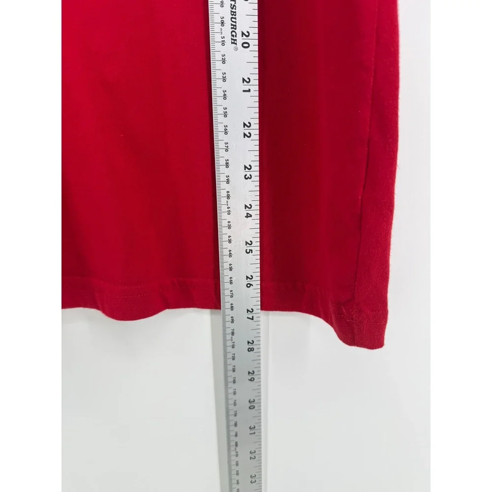 Jordan Jumpman Chicago Skyline Tank Top Kids XL Red Cotton Graphic Sportswear